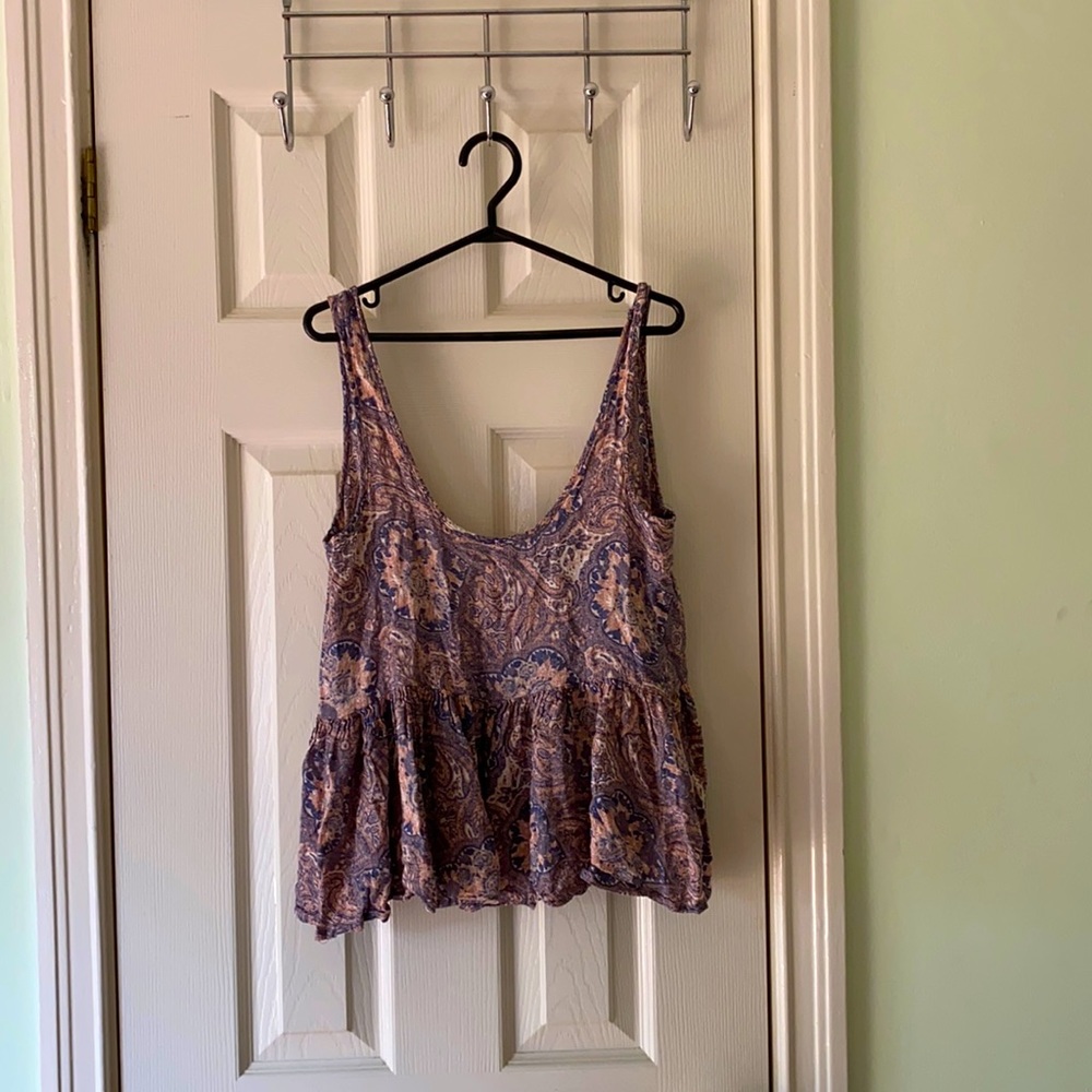 3/$20 loose peplum top
